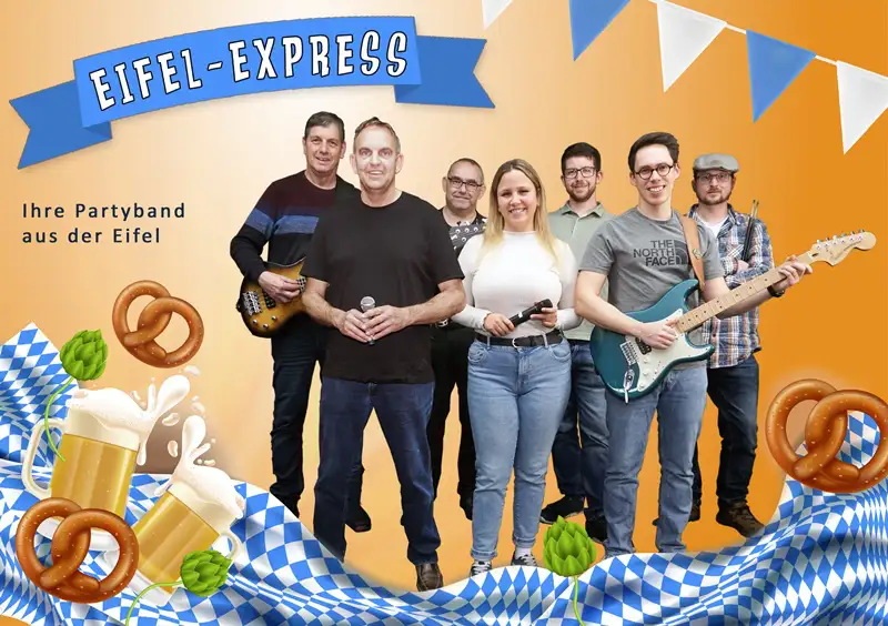 Partyband buchen - Eifel-Express